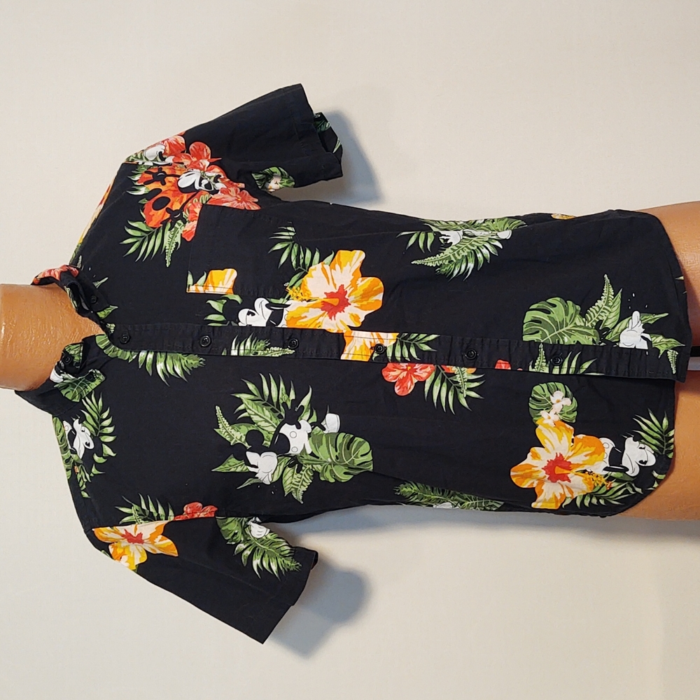 Men's Disney Mickey Mouse Hawaiian Shirt - Sz. S